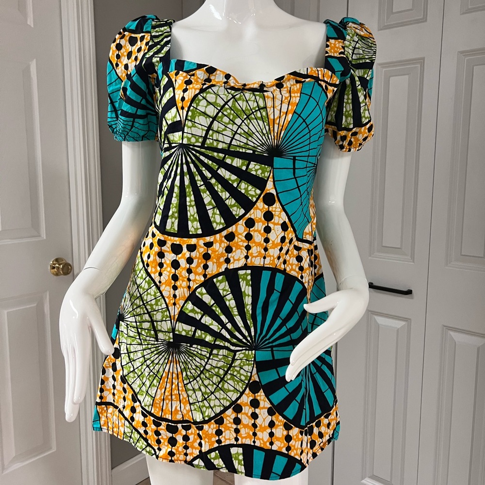 ROYAL NATIVE, Cotton Mini Dress